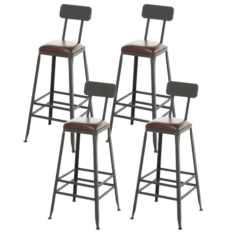 Industrial 1/4/5/9 Pieces Bar Table Set Rectangle Pine Wood Counter Table with High Stools