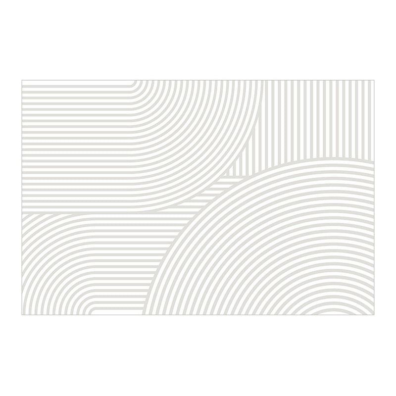 Dark Brown Modern Rug Polyester Irregular Color Piece Rug Washable Rug Sitting Room