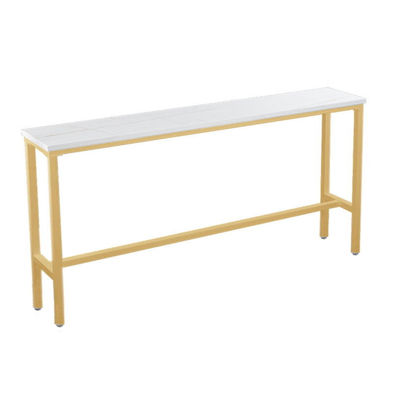 1/3/4/5 Piece Sintered Stone Bar Set Glam Matte Finish Bar Table Set