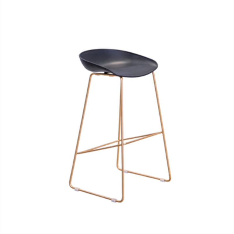 1/3/4 Pieces Glam Iron Bar Table Set Round Bistro Set with Black Faux Marble Top