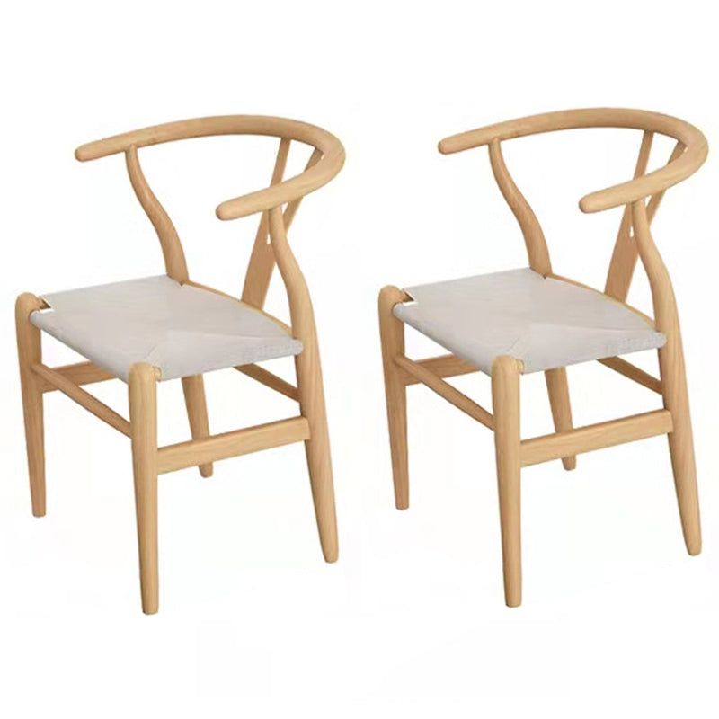 Minimalist Pine Dining Room Table Set 1/2/7 Pieces Home Table and Chairs