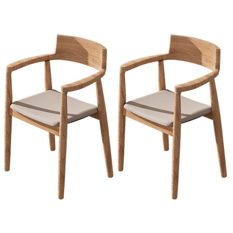 Minimalist Pine Dining Room Table Set 1/2/7 Pieces Home Table and Chairs