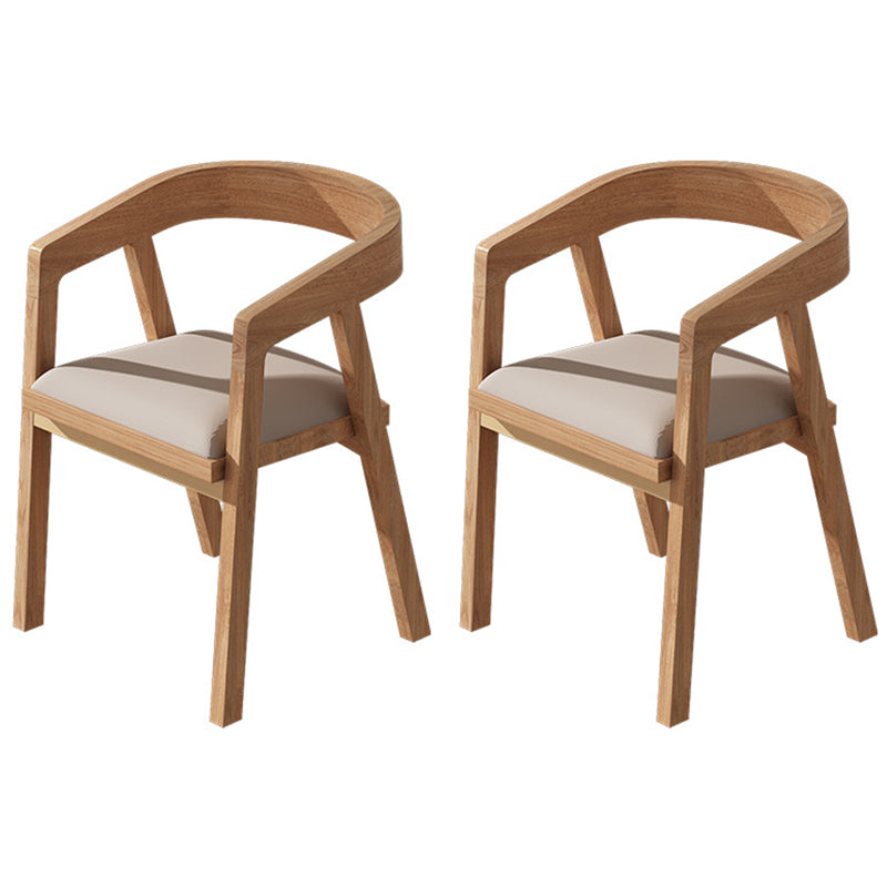 Minimalist Pine Dining Room Table Set 1/2/7 Pieces Home Table and Chairs