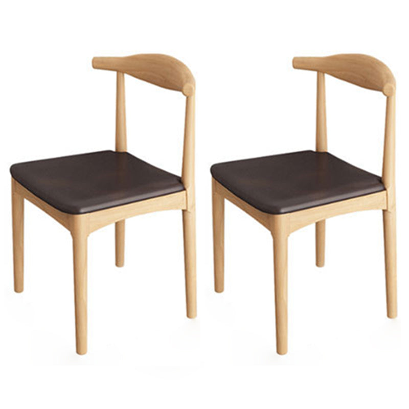 Minimalist Pine Dining Room Table Set 1/2/7 Pieces Home Table and Chairs