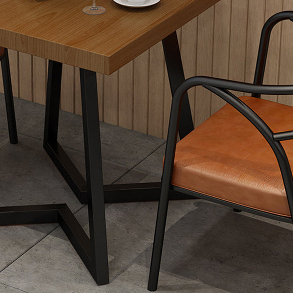Industrial Metal Dining Table Furniture 1/2/3/5 Pieces Home Table and Chair Set
