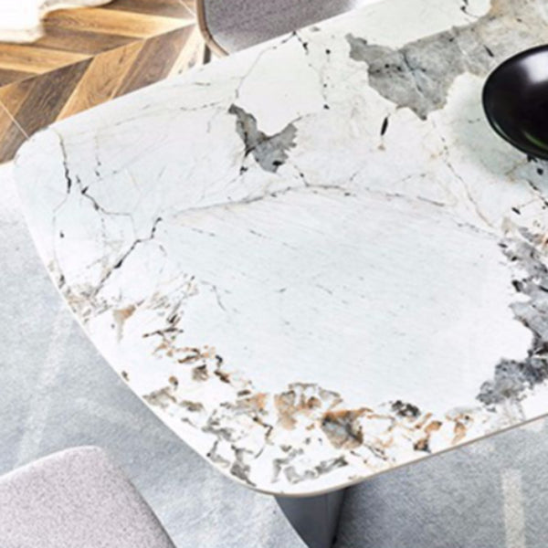 Modern 1/5/6/7 Pieces Dining Set Rectangle Stone Dining Table for Dining Room