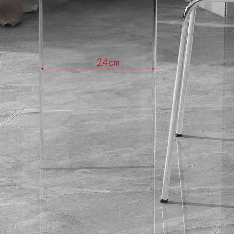Modern 1/2/3 Pieces Dining Set Round Stone Dining Table for Dining Room Kitchen