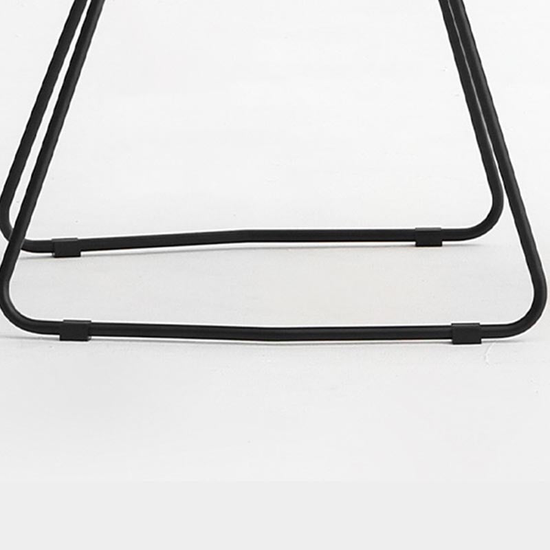Rattan Dining Arm Chair Contemporary Dining Chair with Black Base