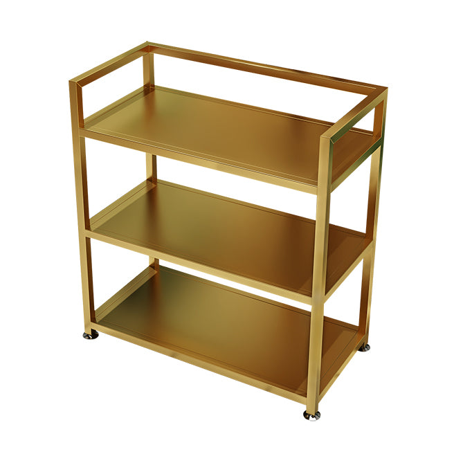 Modern 25.59"H Portable Prep Table Metal Prep Table for Home Use