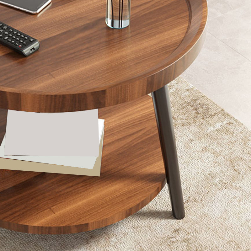 Nordic Round Coffee Table Tea/Black/White Cocktail Table for Living Room