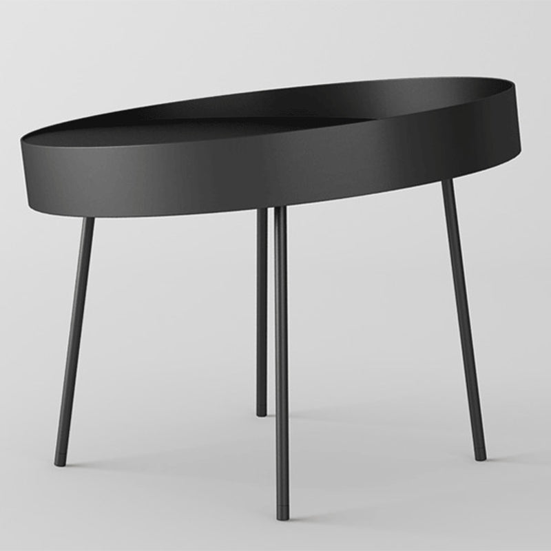 Dia 15.75"/23.62"/31.5" Iron Cocktail Table 4 Legs Coffee Table