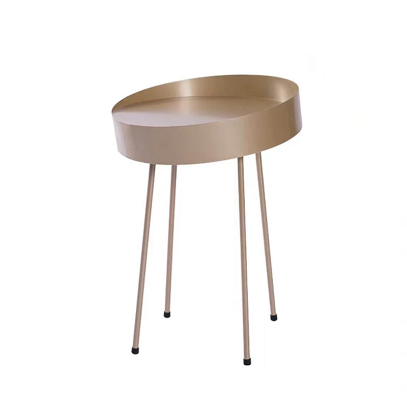 Dia 15.75"/23.62"/31.5" Iron Cocktail Table 4 Legs Coffee Table