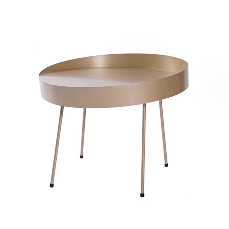 Dia 15.75"/23.62"/31.5" Iron Cocktail Table 4 Legs Coffee Table