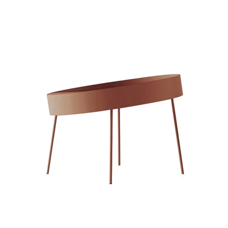 Dia 15.75"/23.62"/31.5" Iron Cocktail Table 4 Legs Coffee Table