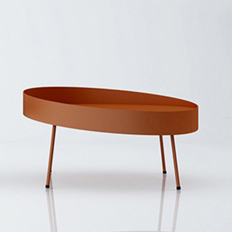 Dia 15.75"/23.62"/31.5" Iron Cocktail Table 4 Legs Coffee Table