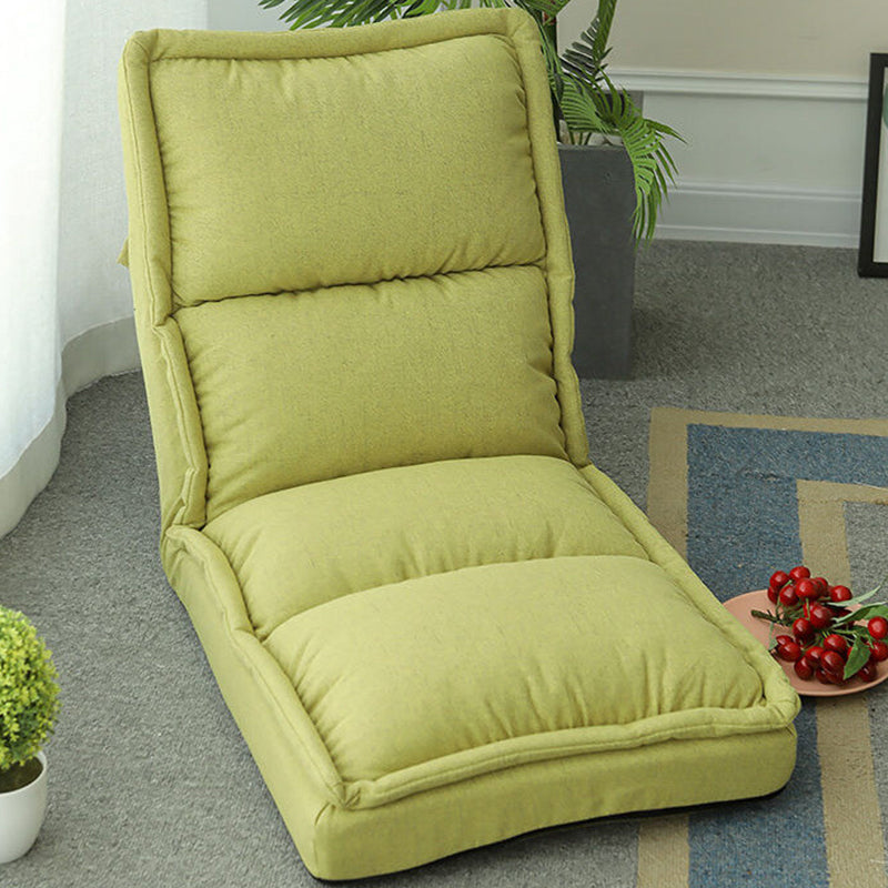 Linen Chair 19.6" L x 24" W x24" H Armless Convertible Chair