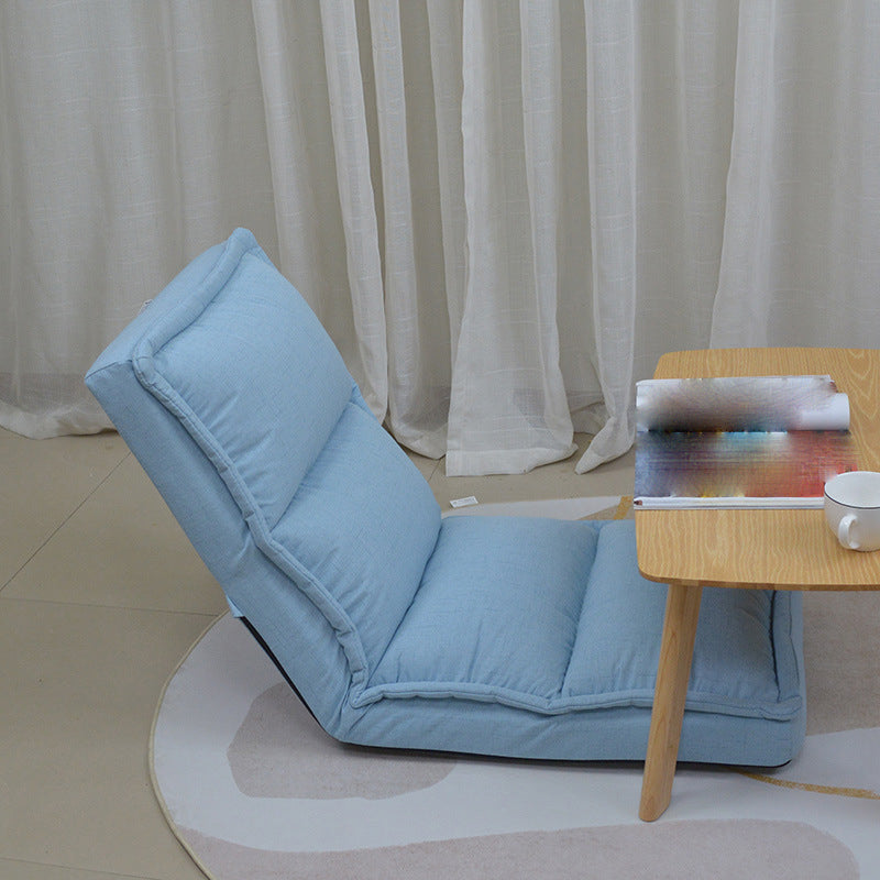 Linen Chair 19.6" L x 24" W x24" H Armless Convertible Chair