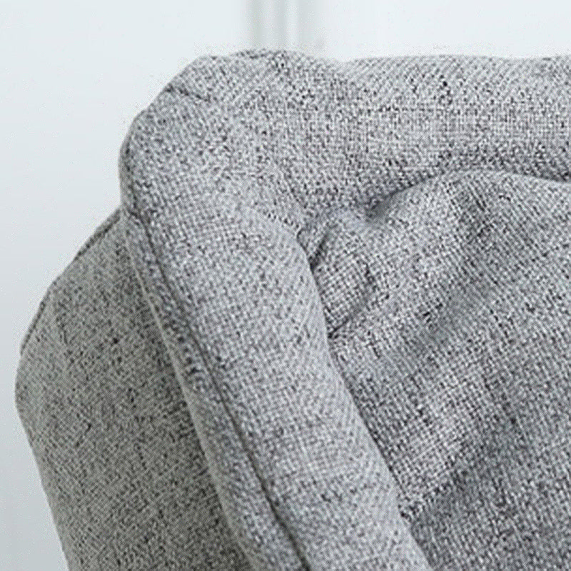 Linen Chair 19.6" L x 24" W x24" H Armless Convertible Chair