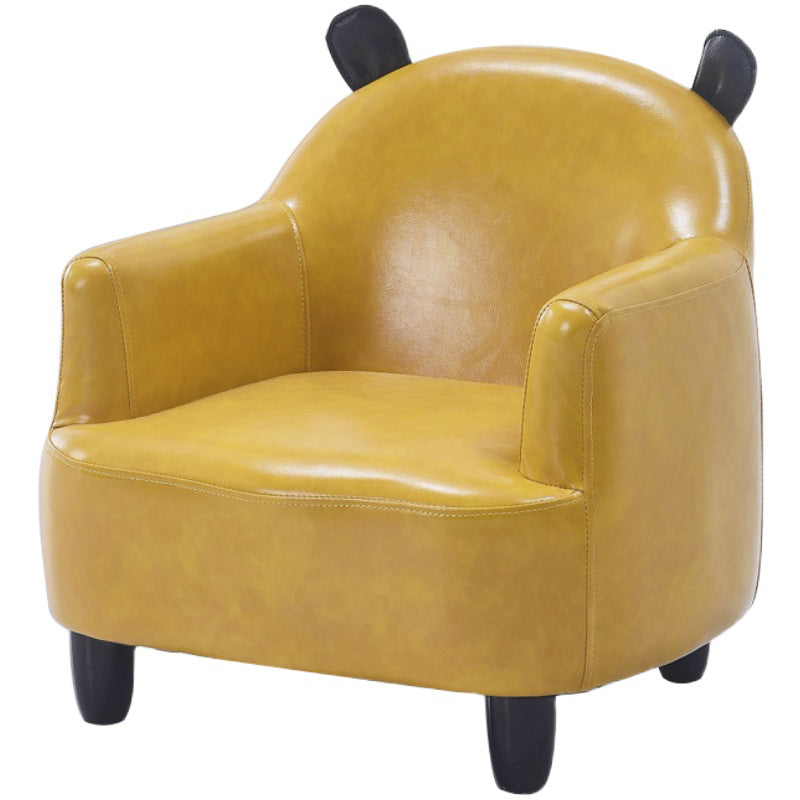 Basic Four Leg Arm Chair Arms Included Barrel Accent Chair, 20.47" W √ó 20.08" L √ó 20.47" H