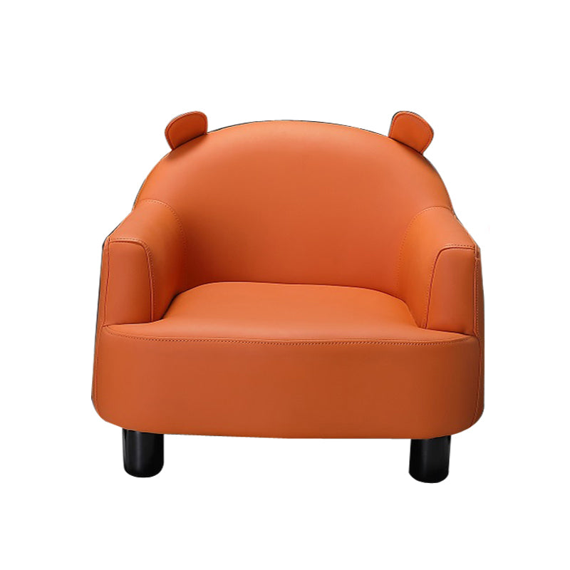 Basic Four Leg Arm Chair Arms Included Barrel Accent Chair, 20.47" W √ó 20.08" L √ó 20.47" H