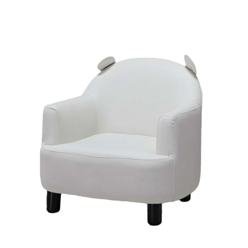 Basic Four Leg Arm Chair Arms Included Barrel Accent Chair, 20.47" W √ó 20.08" L √ó 20.47" H