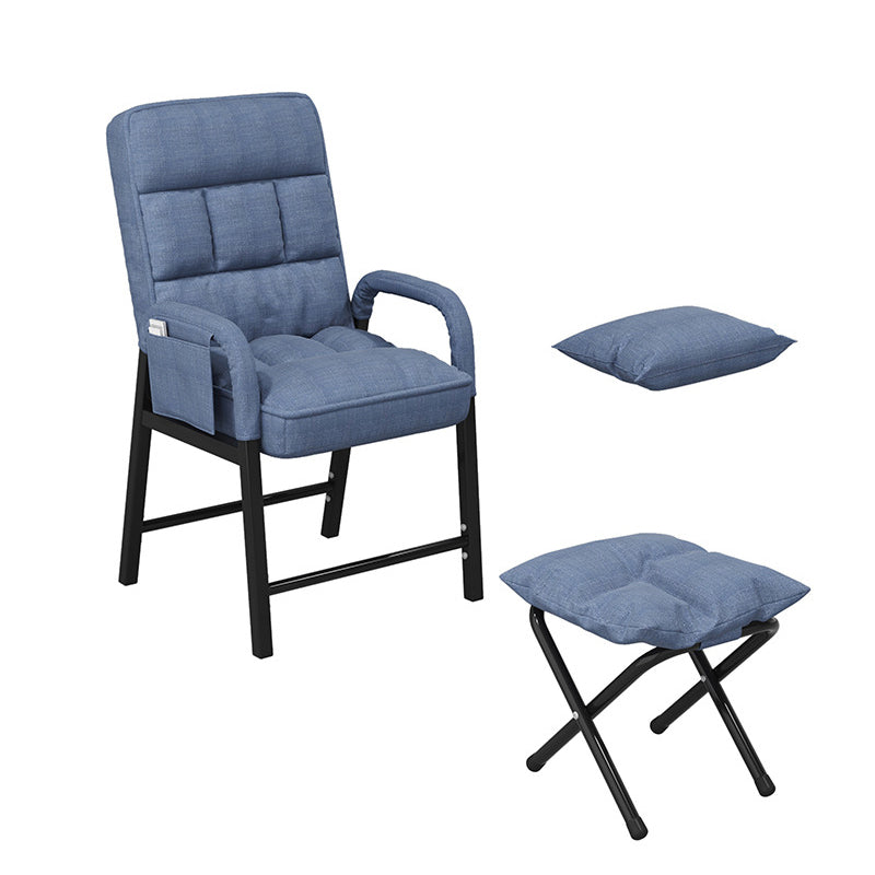 Linen Chair 22" L x20.8 W x36.2"H Convertible Chair for Living Room