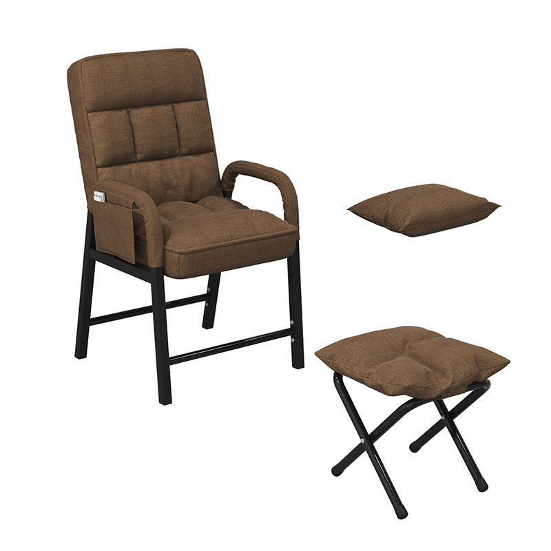 Linen Chair 22" L x20.8 W x36.2"H Convertible Chair for Living Room