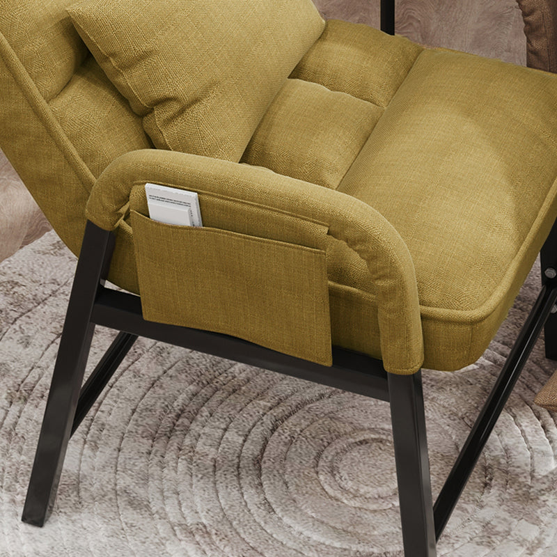 Linen Chair 22" L x20.8 W x36.2"H Convertible Chair for Living Room