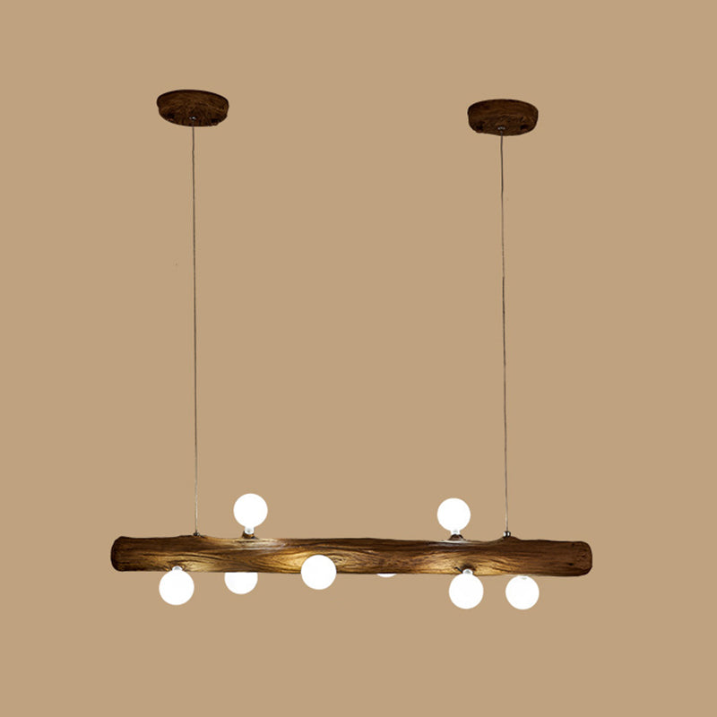 Glass Island Lighting Fixture Modern Style Pendant Lighting Fixture