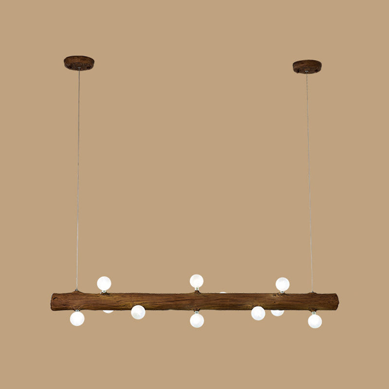 Glass Island Lighting Fixture Modern Style Pendant Lighting Fixture