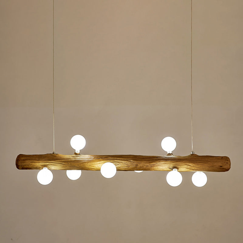 Glass Island Lighting Fixture Modern Style Pendant Lighting Fixture