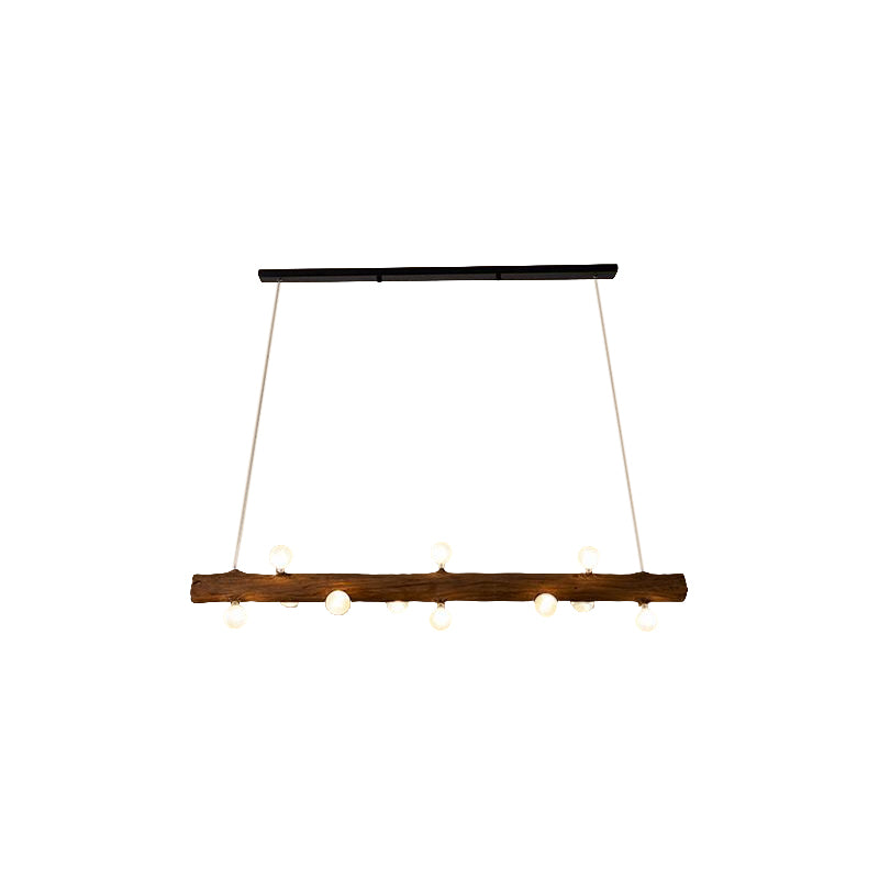 Glass Island Lighting Fixture Modern Style Pendant Lighting Fixture