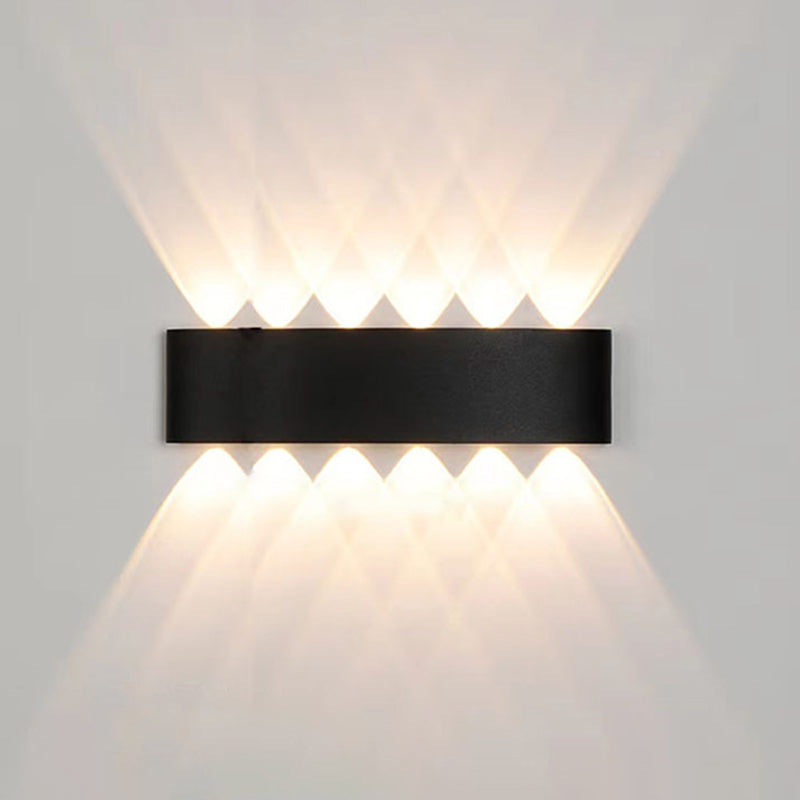 Multi Lights Wall Mount Light LED Wall Light with Metal Shade for Outdoor