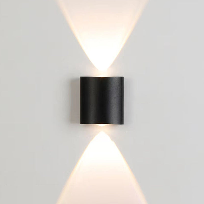 Multi Lights Wall Mount Light LED Wall Light with Metal Shade for Outdoor