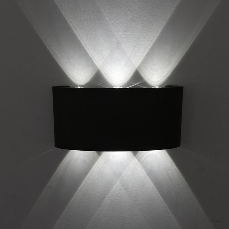 Multi Lights Wall Mount Light LED Wall Light with Metal Shade for Outdoor