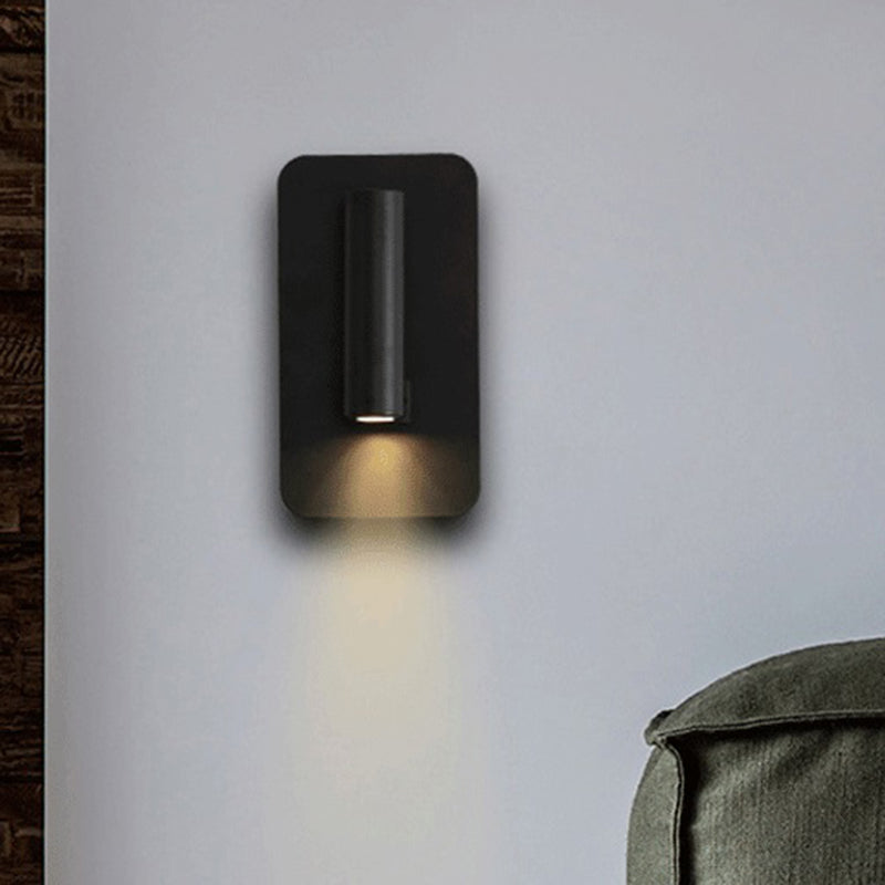 Modern Style Wall Mount Light 2 Lights LED Wall Light with Acrylic Shade for Bedside