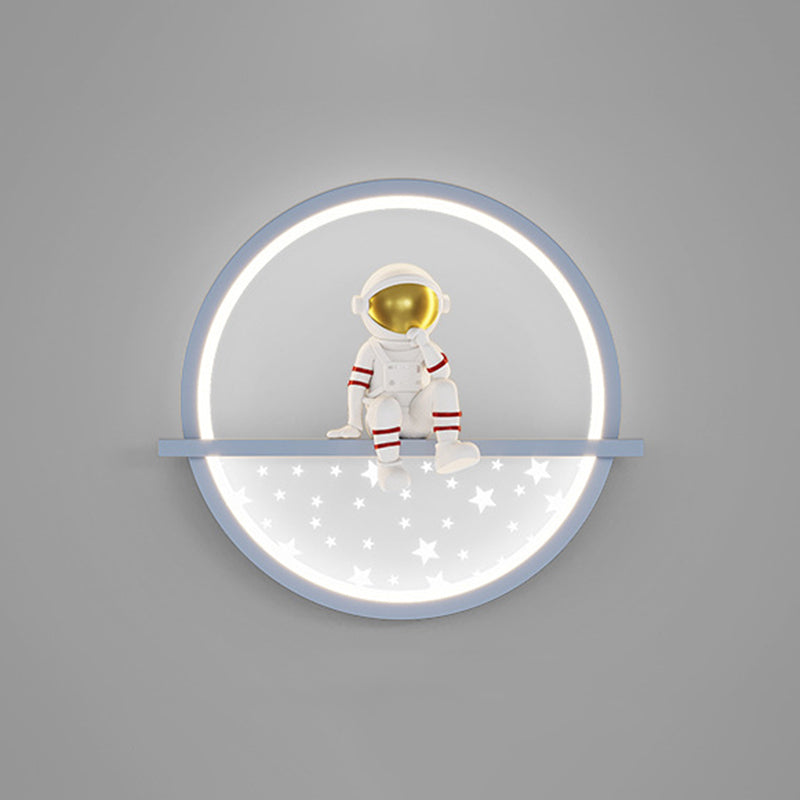 Cartoon LED Wall Mount Light Children Wall Light with Acrylic Shade for Bedroom