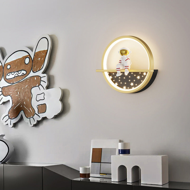 Cartoon LED Wall Mount Light Children Wall Light with Acrylic Shade for Bedroom