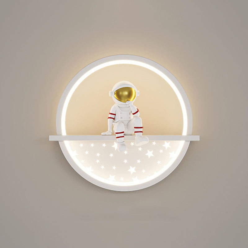 Cartoon LED Wall Mount Light Children Wall Light with Acrylic Shade for Bedroom