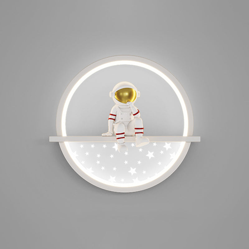 Cartoon LED Wall Mount Light Children Wall Light with Acrylic Shade for Bedroom