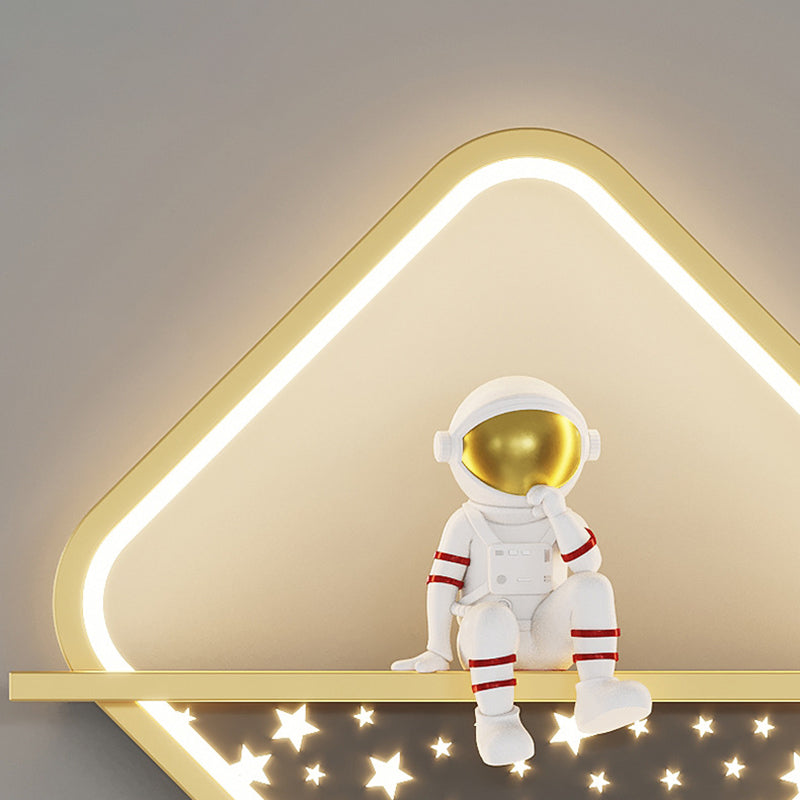 Cartoon LED Wall Mount Light Children Wall Light with Acrylic Shade for Bedroom