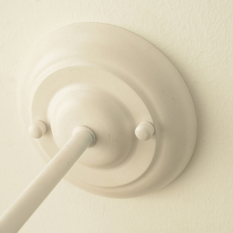 Macaron Wall Mount Light 1-Light Wall Light with Fabric Shade for Living Room