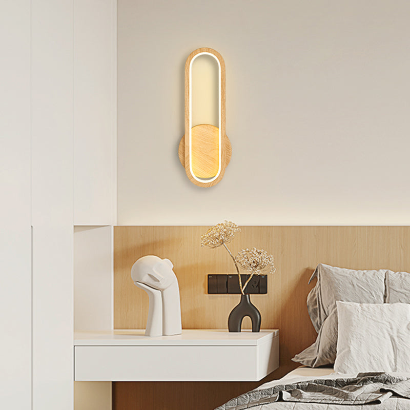 Modern Style Wall Mount Light 1-Light LED Wall Light for Living Room