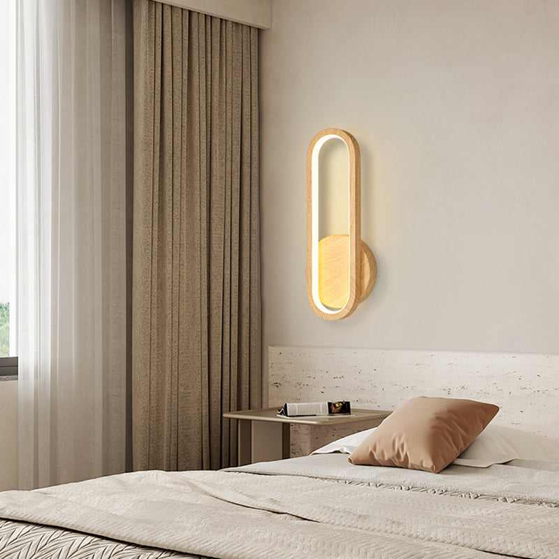 Modern Style Wall Mount Light 1-Light LED Wall Light for Living Room