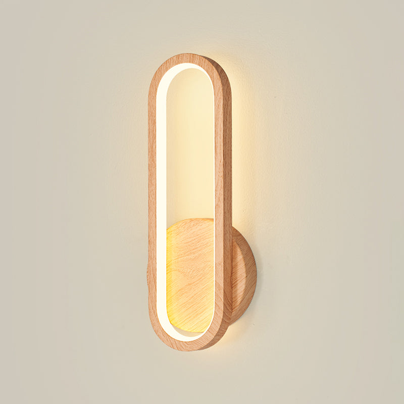 Modern Style Wall Mount Light 1-Light LED Wall Light for Living Room