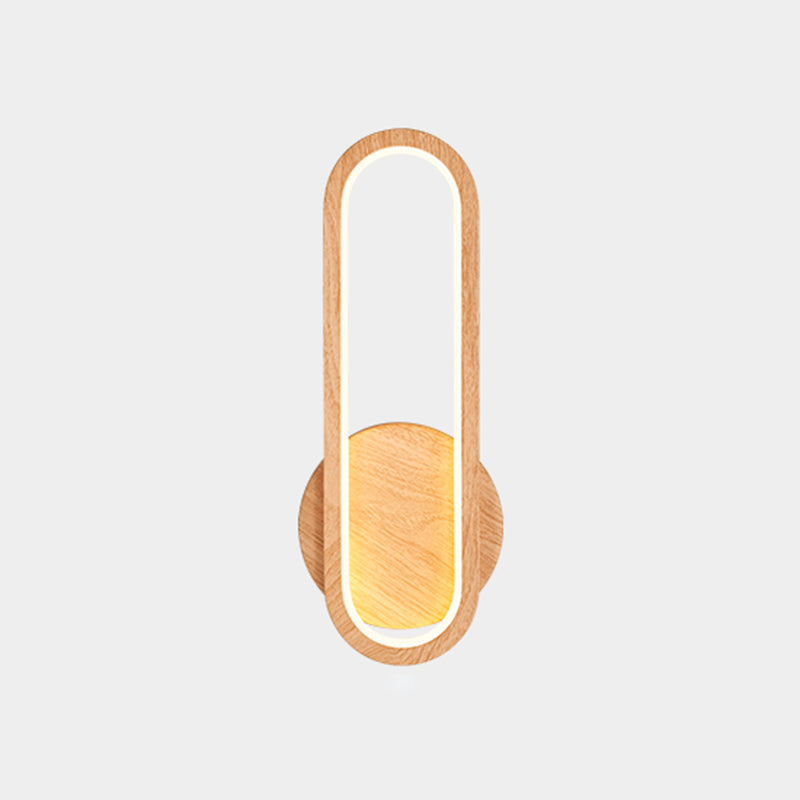 Modern Style Wall Mount Light 1-Light LED Wall Light for Living Room