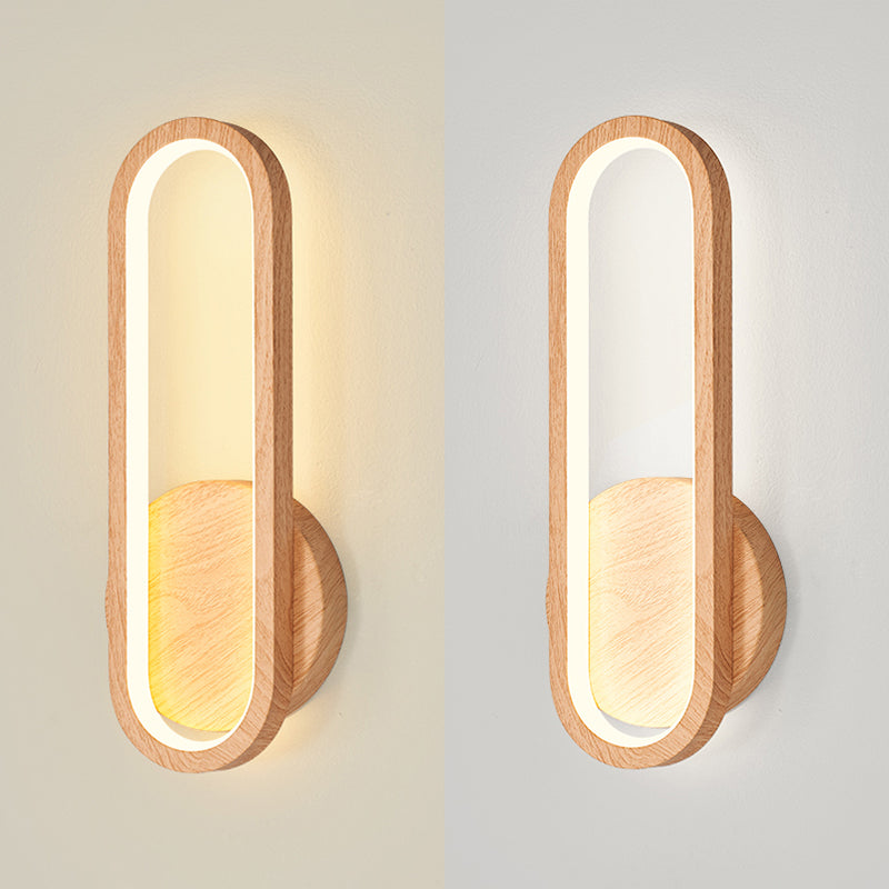 Modern Style Wall Mount Light 1-Light LED Wall Light for Living Room