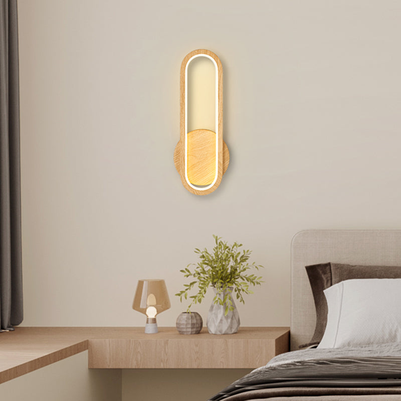Modern Style Wall Mount Light 1-Light LED Wall Light for Living Room
