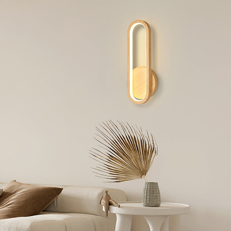 Modern Style Wall Mount Light 1-Light LED Wall Light for Living Room