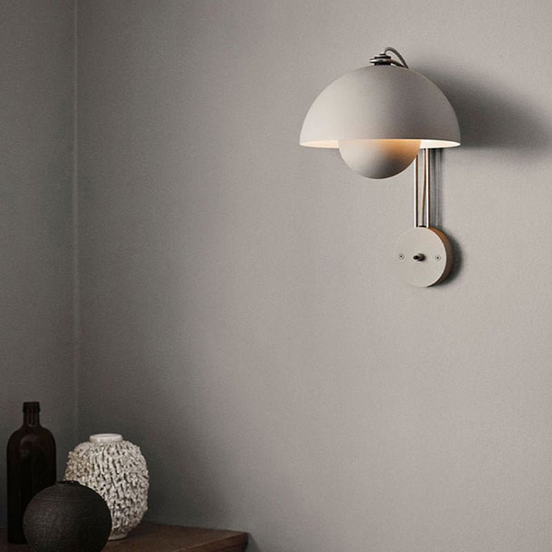 Macaron Style Wall Mount Light 1-Light Wall Lamp for Living Room